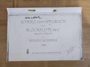 Noten für Blockflöte