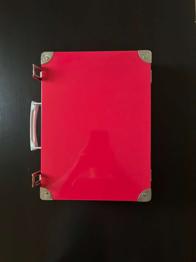 Metallkoffer (für Kinder) Pink