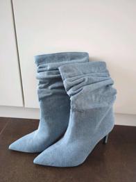 Bershka Stiefeletten Jeanslook 39