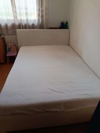 (reserviert) Französisches Bett mit Bettkasten 200x140