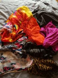 5 Schaltücher / Stolas & 2 Schals