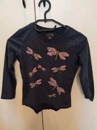 Mädchen Langarmshirt Gr 122