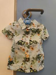 Baby Hemd Kurzarm Gr. 80