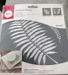 (reserviert) 2 Schablonen Botanic Np12. 49