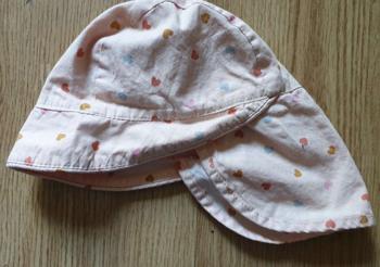 Baby Sonnenschutz Kappe - Ergee - rosa - Nackenschutz - *TOP*