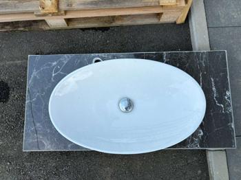 (reserviert) Waschbecken mit Platte