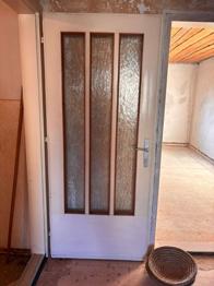 Glas Innentür 60er Jahre