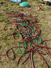 Gartenschläuche zu verschenken