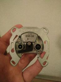 Antennenanschluss Steckbuchse ESD 28 Kathrein