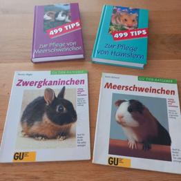 Sachbücher: Hamster, Meerschweinchen, Zwergkaninchen