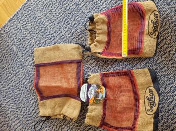 3 praktische Jutebeutel/ Nikolaussackerl