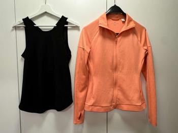 Sportjacke von Adidas und Sportshirt zu verschenken