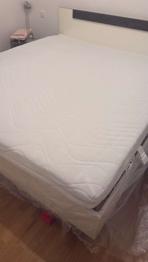 [GRATIS ZU VERSCHENKEN] Doppelbett 180x200cm - Rahmen & Kopfteil (ohne Lattenrost)