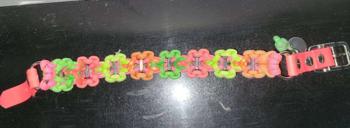 Halsband Frl. Lila HANGEFERTIGT S