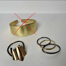 Haarschmuck-Set GOLD - metallic