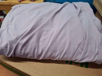 SPANNLEINTUCH für Doppelbett in lila