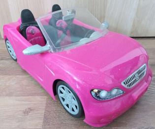 Barbie - Auto - Cabrio - pink - Glitzer - Mattel