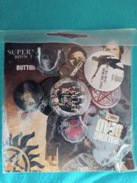 Supernatural & the Walking dead Buttons