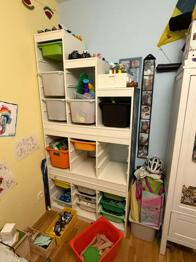 (reserviert) für Silke / IKEA TROFAST Regalrahmen zu verschenken