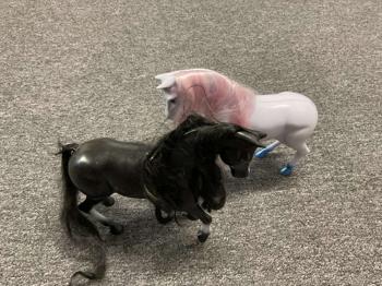 Spiel Pferde und Geräuschorgel