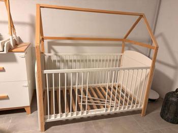 Kinder Hausbett 70x140 cm