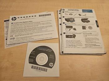 Betriebsanleitung + CD für HP Drucker (C310)