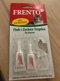 Katzen Zeckentropfen 2 Stk