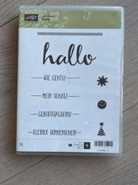 Stamping up Stempelset