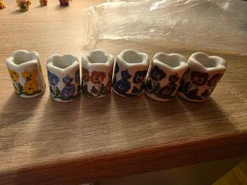 Kerzenhalter klein, bunt