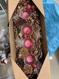 Advent kerzengesteck