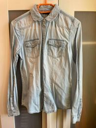 Only Jeansbluse Gr.34