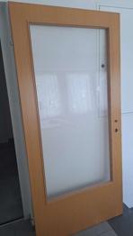 Brauner Türblatt 202x95cm zu verschenken