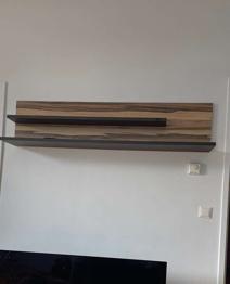 Wohnwand, Wandregal, Wandleiste
