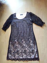 Spitzenkleid von Body Flirt gr. 38/40