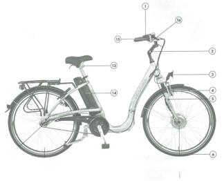 (reserviert) Damen E-Bike Prophete EPAC Alu City 28 Zoll