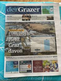 Zeitung zum basteln oder Heizmaterial