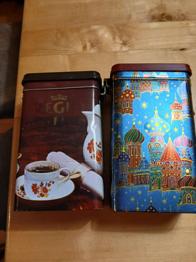 Kaffeedosen, Vintage.