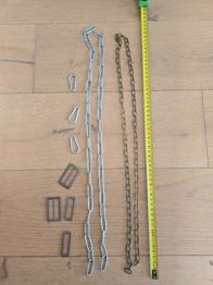 Ketten, Karabiner, Schnallen