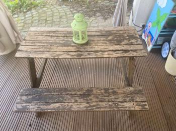 Sitzbank Gartengarnitur Kinder