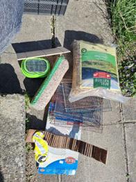 Nagerkäfig mit Zusatz