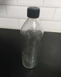 Glastrinkflasche 0,6l