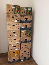 Bananenschachteln