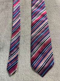 (reserviert) CHARLES TYRWHITE London Krawatte Seidenkrawatte Fliege Binde Halsbinde Necktie Tie Vintage Antik 100% Silk Seta reine Seide
