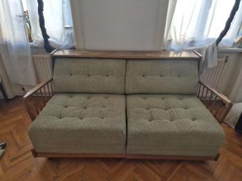 Vintage sofa mit bettfunktion