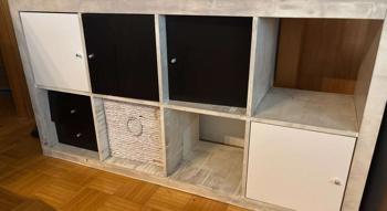 Kallax Regal von Ikea shabby chic