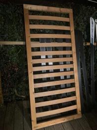 Lattenrost Volholz Bett Flach