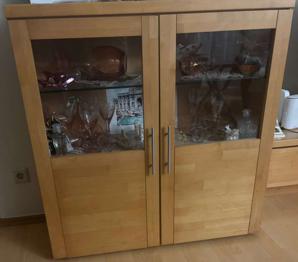 Set Vitrine und Schränke