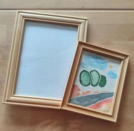 Holzbilderrahmen, einzeln oder gesamt zu verschenken