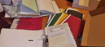 Diverse Mappen, Schnellhefter, Hüllen etc