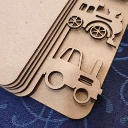 Chipboard Album Junge Scrapbooking